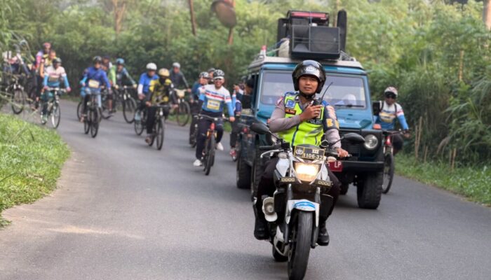 Peserta Sepeda Gembira RRI Bukittinggi Membludak, Tembus 600 Orang