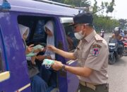 BPBD Padang Bagikan 11 Ribu Masker