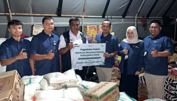 Pegadaian Salurkan Bantuan Tanggap Darurat untuk Warga Terdampak Galodo Kabupaten Solok