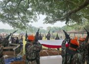 Prajurit Kopasgat Asal Dharmasraya Dimakamkan Berdampingan dengan Sang Ayah