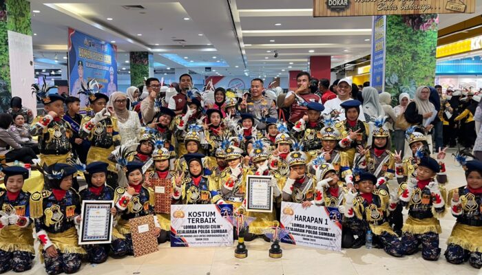 Pocil Polres Pasaman Kembali Raih Harapan I dan Kostum Terbaik di Lomba Pocil Polda Sumbar 2026