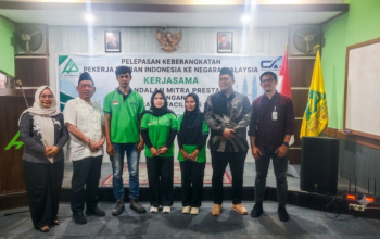 Mengurangi Pengangguran di Sumbar: PT AMP Lepas Gelombang Pertama  	Pengiriman PMI ke CA Integrated Malaysia