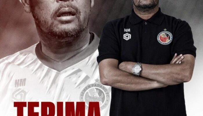 Kursi Panas Pelatih Semen Padang FC, Nilmaizar Langsung Dipecat Usai Kalah Satu Kali